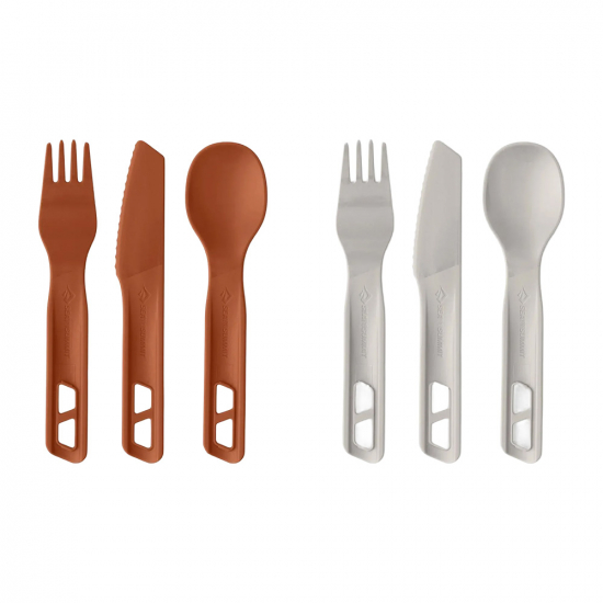Horizon Cutlery Set 3Pcs i gruppen Outdoor / VANDRING & FRILUFTSLIV / Friluftstillbeh�r hos Rune �stberg Cykel & Sport Aktiebolag (054407r)