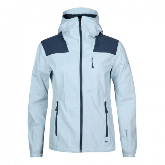 Halti Pallas II X-stretch Women Jkt Ice Blue i gruppen Outdoor / JACKOR / Vindjacka hos Rune stberg Cykel & Sport Aktiebolag (064-03851r)