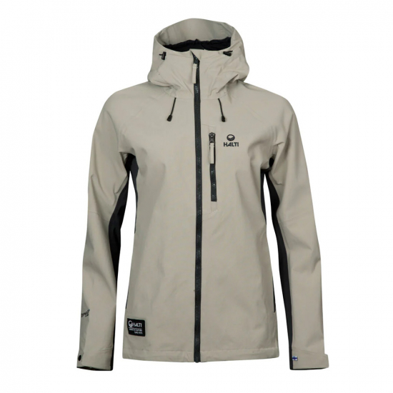 Halti Hiker DX Pro Women Jkt London Fog i gruppen Outdoor / JACKOR / Skaljacka hos Rune stberg Cykel & Sport Aktiebolag (064-0539r)