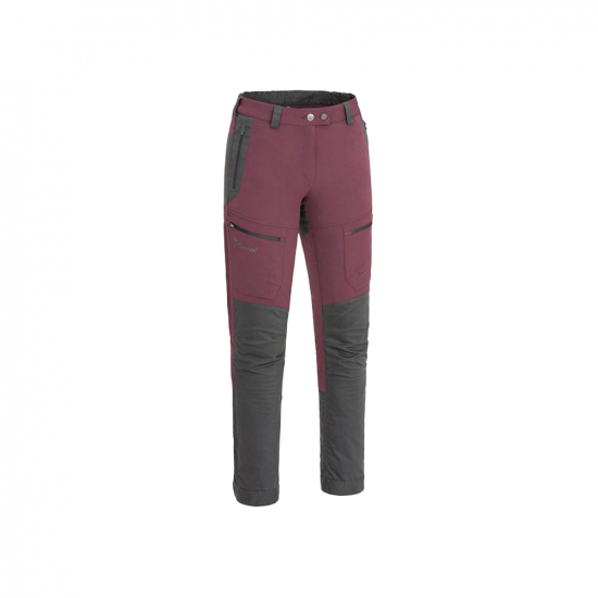 Pinewood Finnveden Hybrid Pant Women Plum/D.Anthracite i gruppen Outdoor / BYXOR / Vandringsbyxor hos Rune stberg Cykel & Sport Aktiebolag (1-33040r)