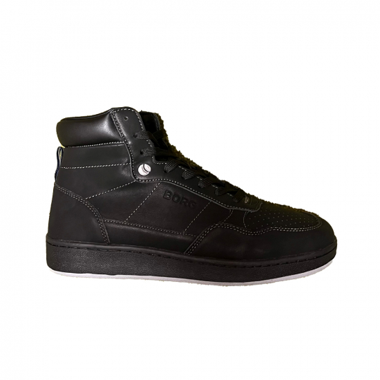 Bjrn Borg Slam High Men Black-Black i gruppen Skor / VARDAGSSKOR / Sneakers hos Rune stberg Cykel & Sport Aktiebolag (10005301-BK058r)