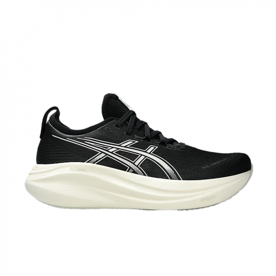 Asics Gel-Nimbus 27 Wide Men Black/Lake Grey i gruppen Skor / LPNING / Lparskor hos Rune stberg Cykel & Sport Aktiebolag (1011b956blackr)