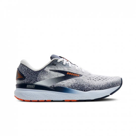 Brooks Ghost 16 Men White/Orange i gruppen Skor / LPNING / Lparskor hos Rune stberg Cykel & Sport Aktiebolag (1104181D130r)