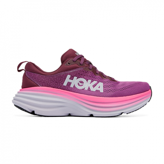 Hoka Bondi 8 Women Purple i gruppen Outdoor / SKOR / Lparskor hos Rune stberg Cykel & Sport Aktiebolag (11279522r)