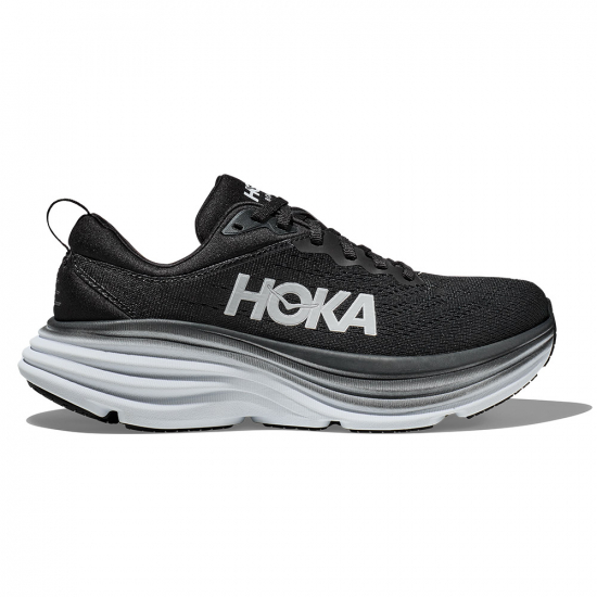 Hoka Bondi 8 Men Wide Black i gruppen Skor / LPNING / Lparskor hos Rune stberg Cykel & Sport Aktiebolag (1127953r)