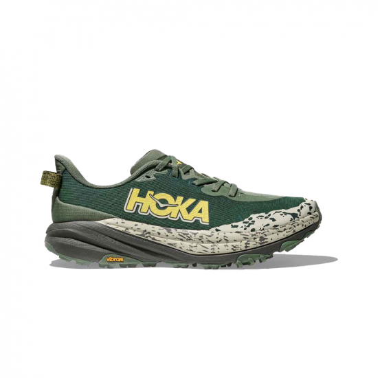 Hoka Speedgoat 6 Men Fern/Asphalt Grey i gruppen Skor / LPNING / Trailskor hos Rune stberg Cykel & Sport Aktiebolag (1147791FNSr)