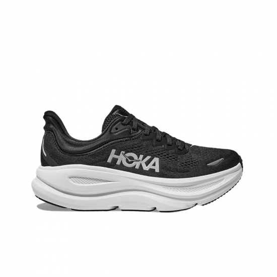 Hoka Bondi 9 Wide Men Black/White i gruppen Skor / LPNING / Lparskor hos Rune stberg Cykel & Sport Aktiebolag (1162013BWHTr)