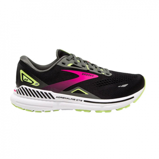 Brooks Adrenaline GTS 23 Women Black i gruppen Outdoor / SKOR / Lparskor hos Rune stberg Cykel & Sport Aktiebolag (1203811B037r)