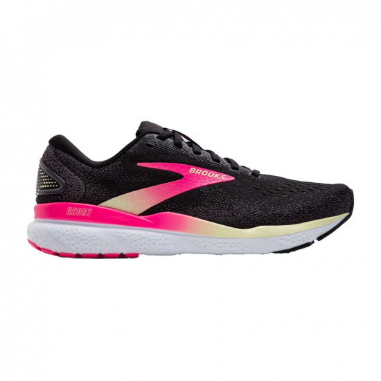 Brooks Ghost 16 Women Black/Pink i gruppen Skor / L�PNING / L�parskor hos Rune �stberg Cykel & Sport Aktiebolag (1204071b074r)