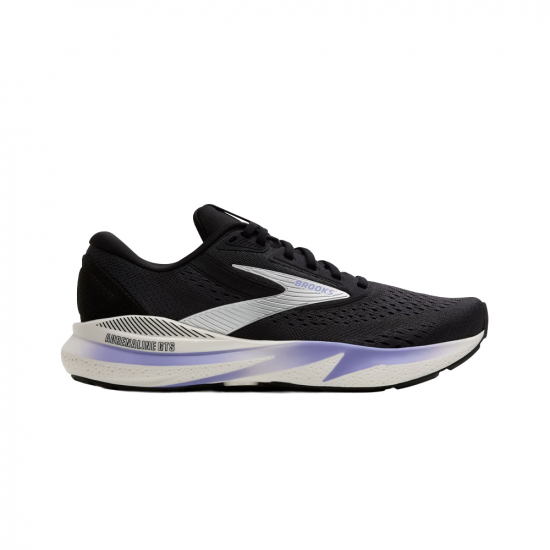 Brooks Adrenaline GTS 24 Women Ebony/Blue Heron/Silver i gruppen Skor / LPNING / Lparskor hos Rune stberg Cykel & Sport Aktiebolag (1204261B099r)