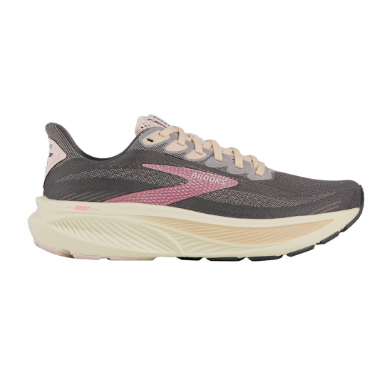 Brooks Ghost 17 Women Grey/Pink i gruppen Skor / L�PNING / L�parskor hos Rune �stberg Cykel & Sport Aktiebolag (1204311B027r)