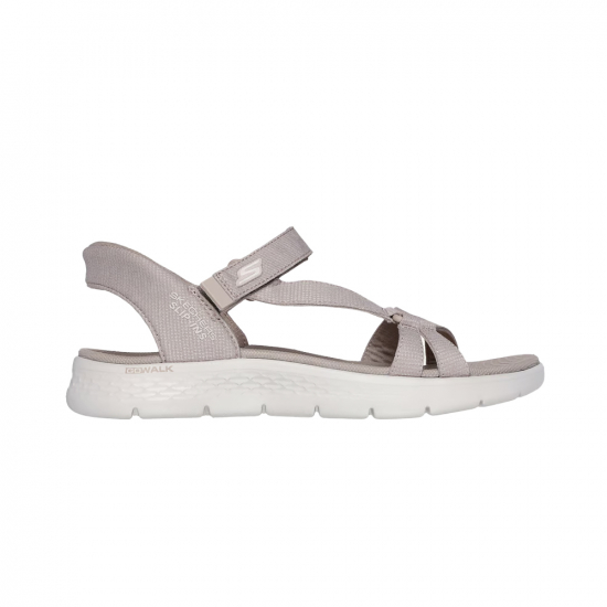 Skechers Slip-ins: Go Walk Flex Sandal Illuminate Women Taupe i gruppen Skor / VARDAGSSKOR / Sandaler & tofflor hos Rune stberg Cykel & Sport Aktiebolag (141481r)