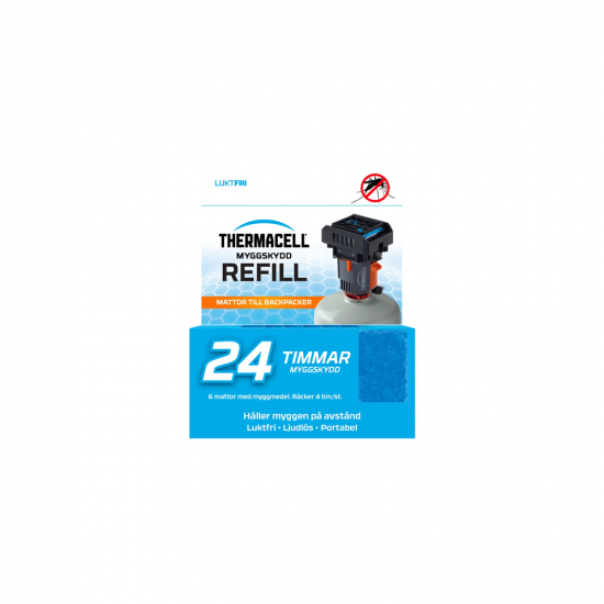 Thermacell Backpacker Refill, 24h i gruppen Outdoor / VANDRING & FRILUFTSLIV / Myggskydd hos Rune stberg Cykel & Sport Aktiebolag (1905071750117)