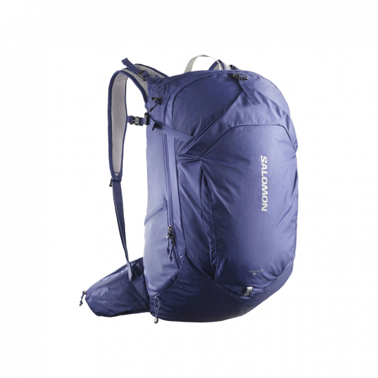 Salomon TRAILBLAZER 30 L | Mazarine Blue/Ghost Grey | i gruppen Outdoor / VANDRING & FRILUFTSLIV / Ryggsckar hos Rune stberg Cykel & Sport Aktiebolag (195751568647)