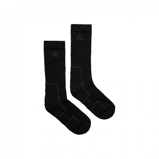 Aclima Trekking Wool Sock Jet Black  i gruppen Outdoor / UNDERKLDER / Strumpor hos Rune stberg Cykel & Sport Aktiebolag (206063001r)