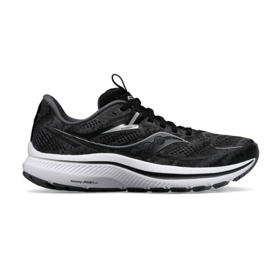 Saucony Omni 16 WIDE Men Black i gruppen Outdoor / SKOR / Lparskor hos Rune stberg Cykel & Sport Aktiebolag (20763r)