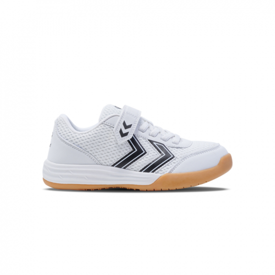 Hummel Multiplay Flex VC JR White/Black i gruppen Skor / BARNSKOR / Inomhusskor hos Rune stberg Cykel & Sport Aktiebolag (224853wbr)