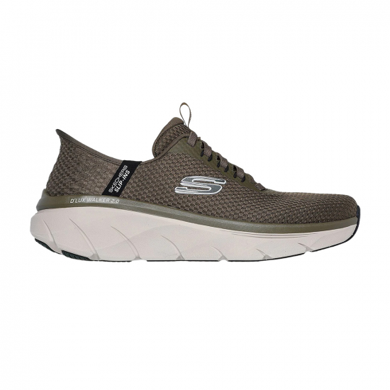 Skechers Slip-ins: D'Lux Walker 2.0 Men | OLV Olivgrön | i gruppen Skor / VARDAGSSKOR / Sneakers hos Rune Östberg Cykel & Sport Aktiebolag (232465OLVr)