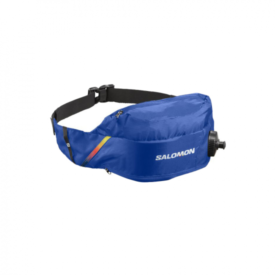 Salomon Thermobelt Race | Blue | i gruppen Outdoor / TRNING / Lpartillbehr hos Rune stberg Cykel & Sport Aktiebolag (2409021224550)