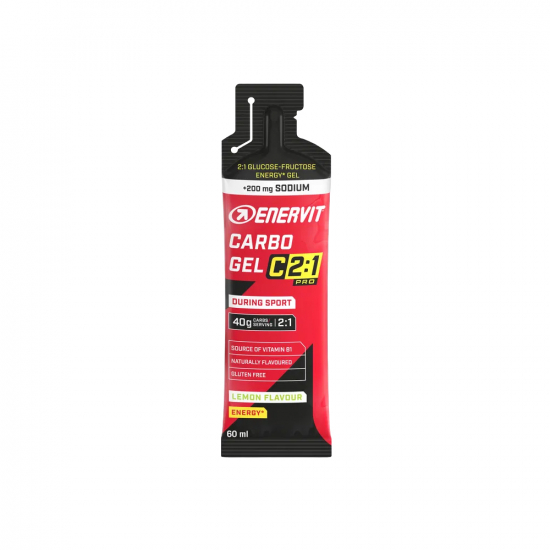 Enervit Carbo Gel C2:1 Lemon med Sodium i gruppen Outdoor / TRNING / Kosttillskott/energi hos Rune stberg Cykel & Sport Aktiebolag (2502141122333_1)