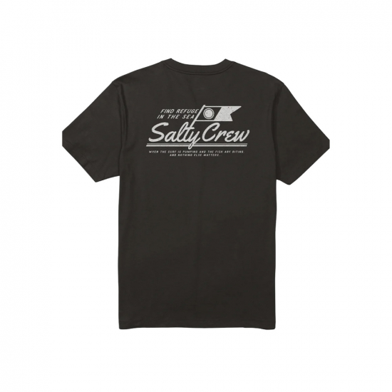 Salty Crew Original S/S Tee Black i gruppen Fiske / Kl�der / Tr�jor hos Rune �stberg Cykel & Sport Aktiebolag (25035059r)