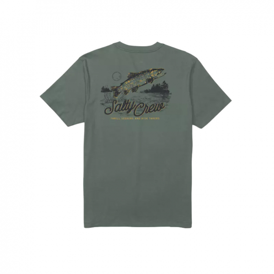 Salty Crew Fish Fest S/S Tee Men Laurel Wreath i gruppen Fiske / Kl�der / Tr�jor hos Rune �stberg Cykel & Sport Aktiebolag (25035073r)
