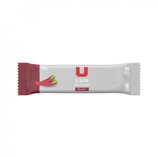 Umara U Bar Rabarber 45g i gruppen Outdoor / TRNING / Kosttillskott/energi hos Rune stberg Cykel & Sport Aktiebolag (2508281040923)