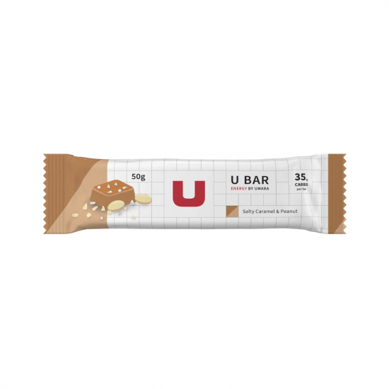 Umara U Salty Bar Caramel Peanut 50g i gruppen Outdoor / TRNING / Kosttillskott/energi hos Rune stberg Cykel & Sport Aktiebolag (250828104752)