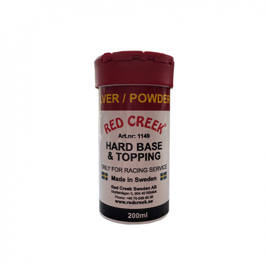 Red Creek Hard Base Pulver m. ströare 200ml i gruppen Valla / Glidvalla / Pulvervalla hos Rune Östberg Cykel & Sport Aktiebolag (260817091506_1)