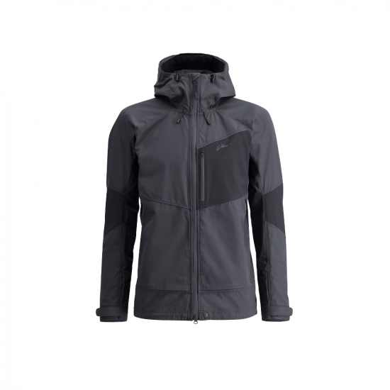 Lundhags Tived Stretch Hybrid Jacket Men Granite/Charcoal i gruppen Outdoor / JACKOR / Vindjacka hos Rune stberg Cykel & Sport Aktiebolag (42007-23r)