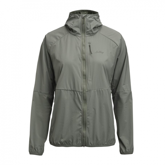 Lundhags Tived Light Windbreaker Women Aloe Green i gruppen Outdoor / JACKOR / Vindjacka hos Rune �stberg Cykel & Sport Aktiebolag (42022Greenr)