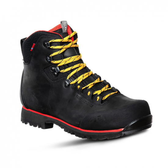 Alfa Eggi Adv GTX Men Black i gruppen Outdoor / Skor / Kngor hos Rune stberg Cykel & Sport Aktiebolag (53951411r)