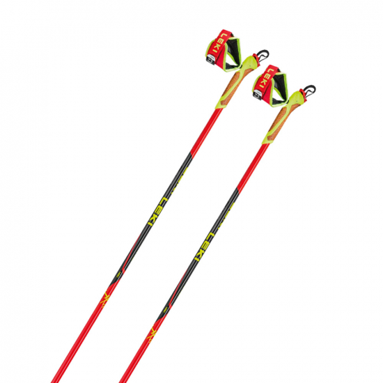 LEKI HRC Max FRT Red i gruppen Lngd / Lngdstavar / Bst hos Rune stberg Cykel & Sport Aktiebolag (652400091r)