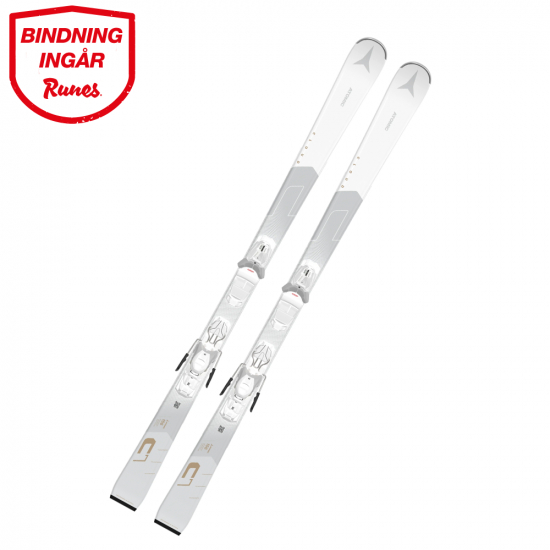 Atomic Cloud C7 White +M10GW i gruppen Alpint / Skidor / Allmountain-skidor hos Rune stberg Cykel & Sport Aktiebolag (AASS03330r)