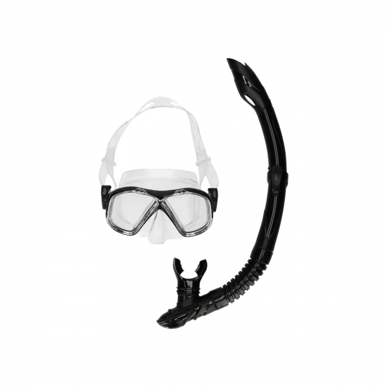 Cruz Sotavento Adult Diving Set - 2Pcs. Black i gruppen Outdoor / Bad och lek / Simning hos Rune stberg Cykel & Sport Aktiebolag (CR242156r)