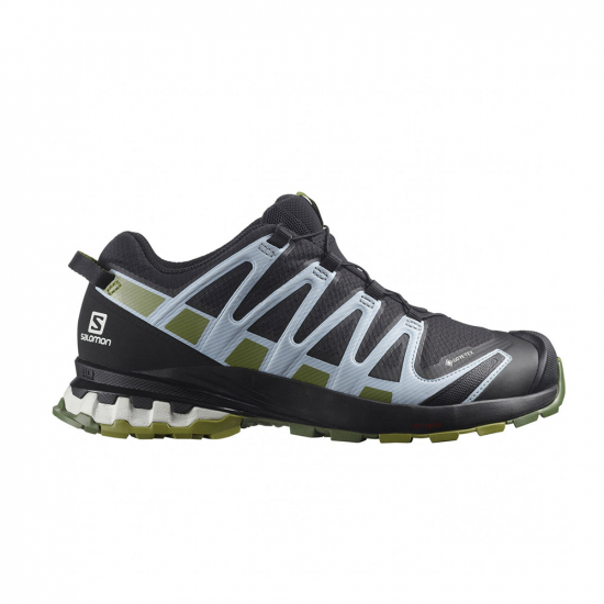 Salomon XA Pro 3D V8 GTX Women Black/Blue i gruppen Skor / PROMENAD & VANDRING / Friluftsskor hos Rune stberg Cykel & Sport Aktiebolag (L41629523r)