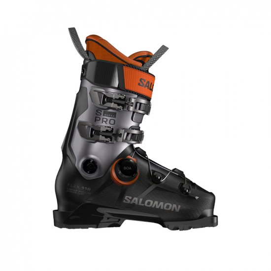 Salomon S/Pro Supra Boa 110 - Black/Orange i gruppen Alpint / Pj�xor / Alpinpj�xor hos Rune �stberg Cykel & Sport Aktiebolag (L47887600r)