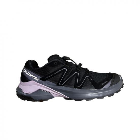 Salomon Examotion GTX Women Black/Nine Iron/Nirvana i gruppen Skor / PROMENAD & VANDRING / Frilufts- och promenadskor hos Rune stberg Cykel & Sport Aktiebolag (L49135900r)