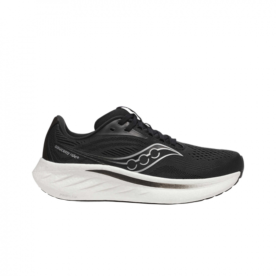 Saucony Ride 18 Women Black/White i gruppen Skor / LPNING / Lparskor hos Rune stberg Cykel & Sport Aktiebolag (S11000-100r)