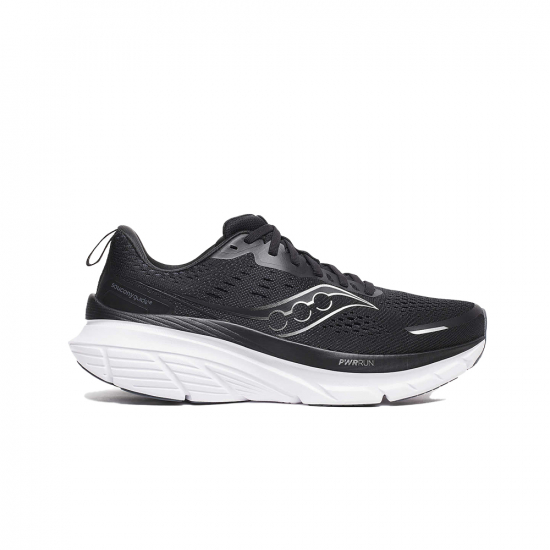 Saucony Guide 18 Wide Men Black/White i gruppen Skor / LPNING / Lparskor hos Rune stberg Cykel & Sport Aktiebolag (S20999-100r)
