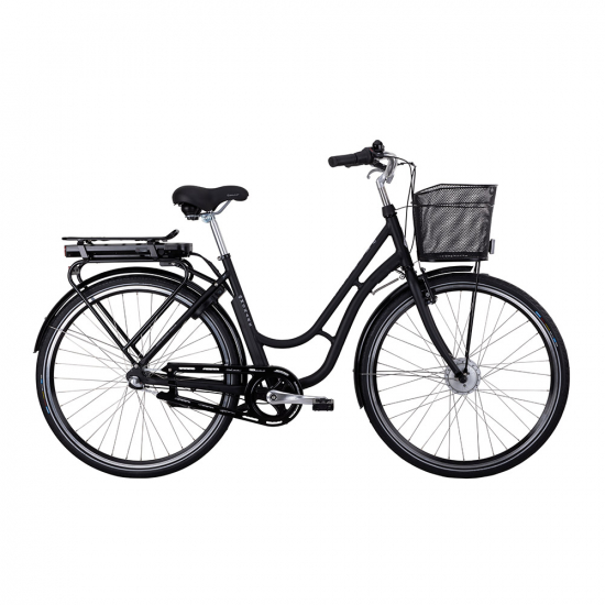 Monark Karin 3-vxl Svart Elcykel i gruppen CYKEL / ELCYKEL / EL-Standard hos Rune stberg Cykel & Sport Aktiebolag (YEM2835131r)