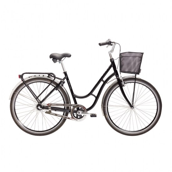 Monark Karin 3 vxl  Svart i gruppen Cykel / Standardcykel / Damcyklar hos Rune stberg Cykel & Sport Aktiebolag (YOM2335r)