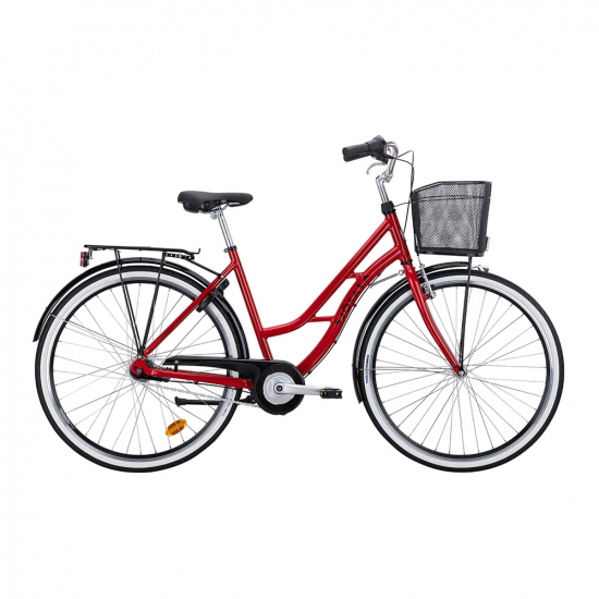 Sjsala Amanda  7 vxl - Rd i gruppen Cykel / Standardcykel / Damcyklar hos Rune stberg Cykel & Sport Aktiebolag (YPS2375117r)
