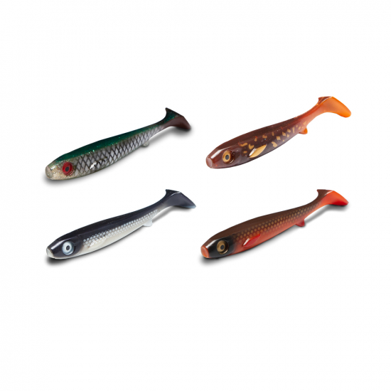 Kanalgratis Flatnose Shad Junior 15cm/24g 2-pack i gruppen Fiske / Beten / Jiggar & gummibeten hos Rune stberg Cykel & Sport Aktiebolag (flatnoseshadjr15cmr)