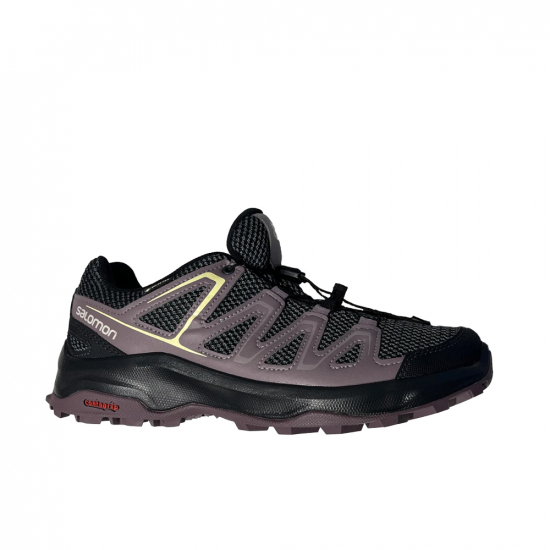Salomon Custer GTX Women Ebony/Purple i gruppen Skor / PROMENAD & VANDRING / Friluftsskor hos Rune stberg Cykel & Sport Aktiebolag (l47065000r)