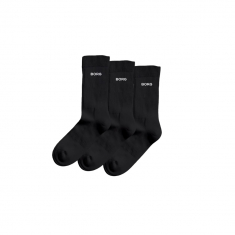 Björn Borg Essential Crew Sock 3-pack Black