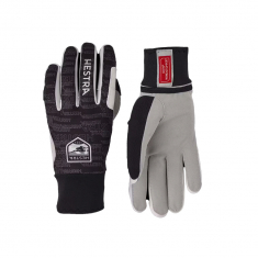 Hestra Windstopper Active Grip 5-finger Black Print