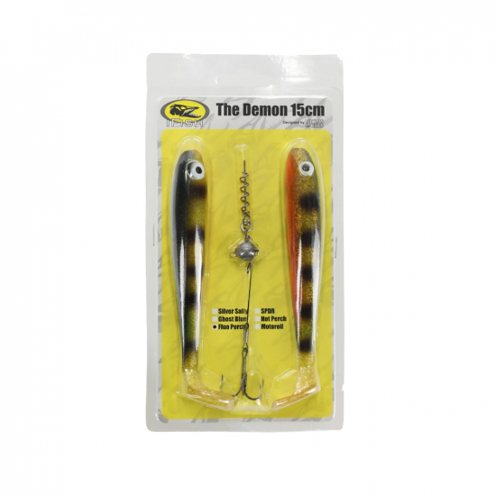 IFISH The Demon Shad 15cm/34g 2-pack i gruppen Fiske / Beten / Jiggar & gummibeten hos Rune stberg Cykel & Sport Aktiebolag (thedemon15cmr)