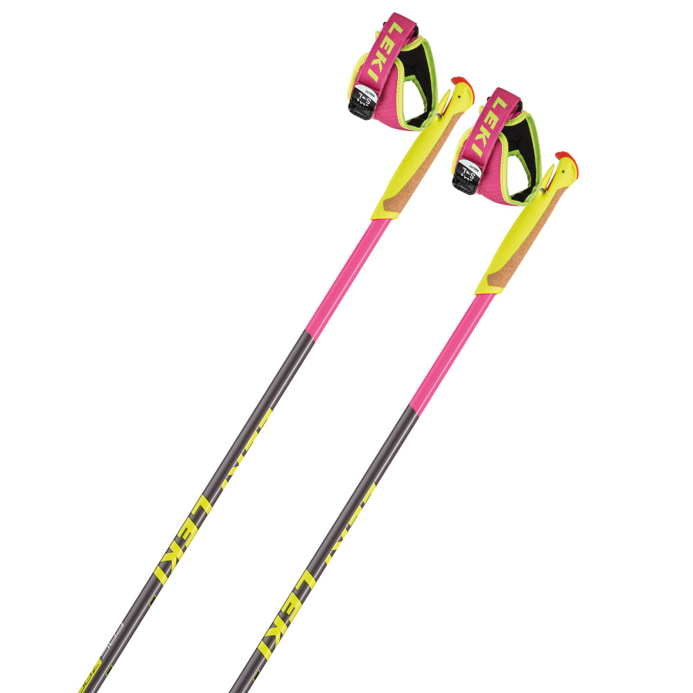 Größe 170 cm Bl Anthracite Ski- und Tourenstock LEKI PRC 700 Pink Edition Gelb-Grau-Pink-Schwarz-Weiß Farbe Pink