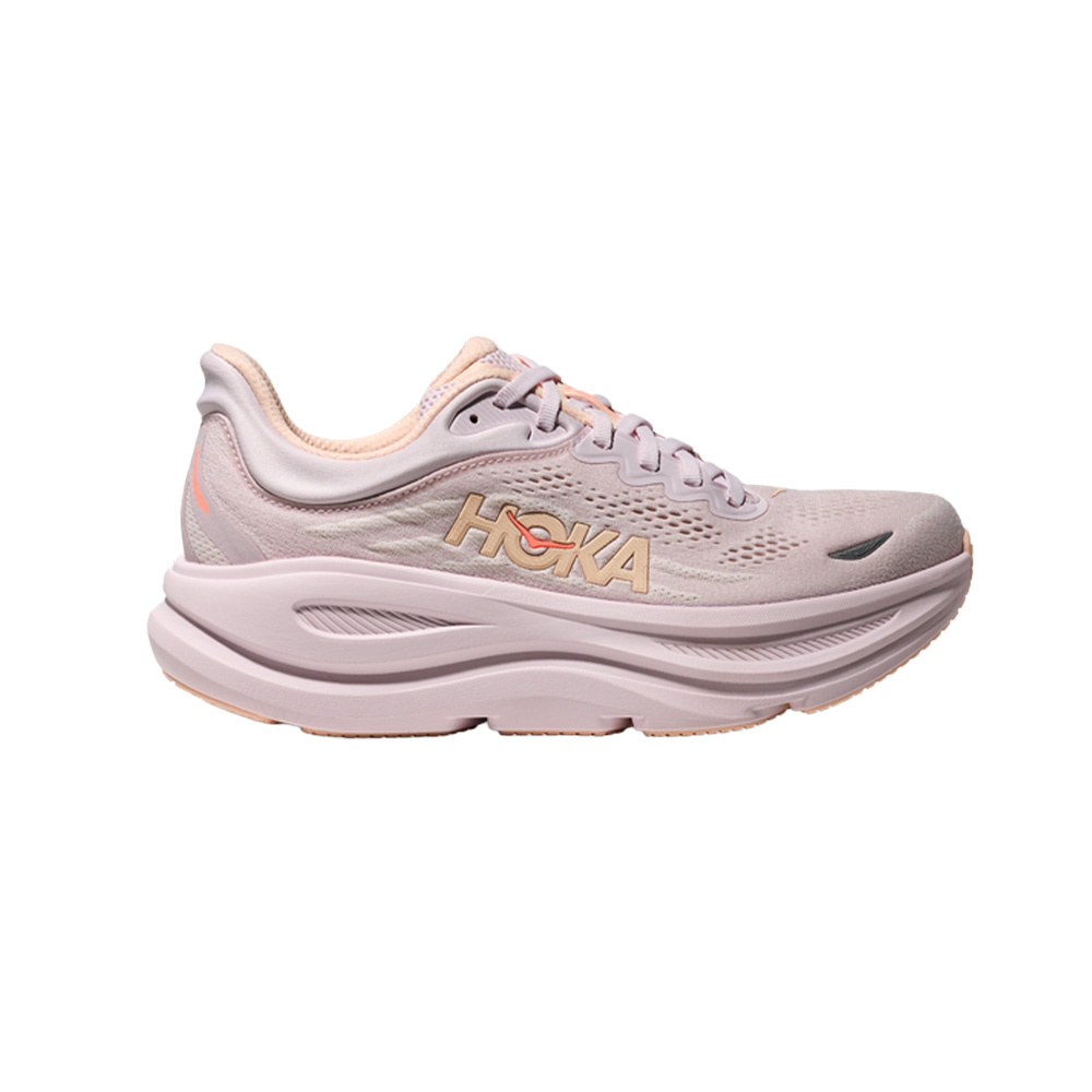 Hoka Bondi 9 Women Lilac Cream/Tangerine Glow